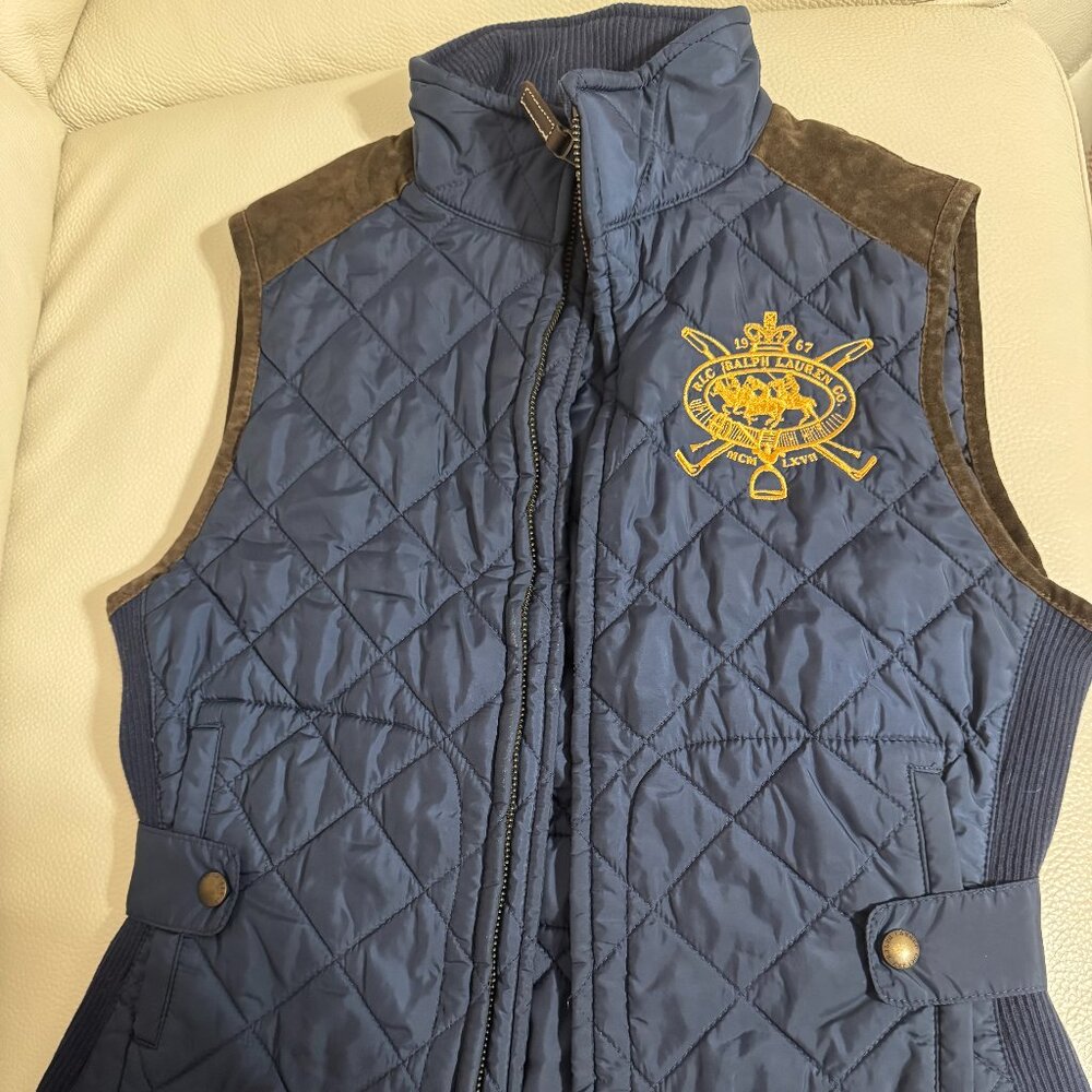 Ralph Lauren Sport Women's Navy Vest